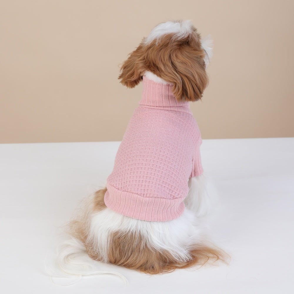 milletpets-dog-cotton-cashmere-turtleneck-sweater-pink-back-2
