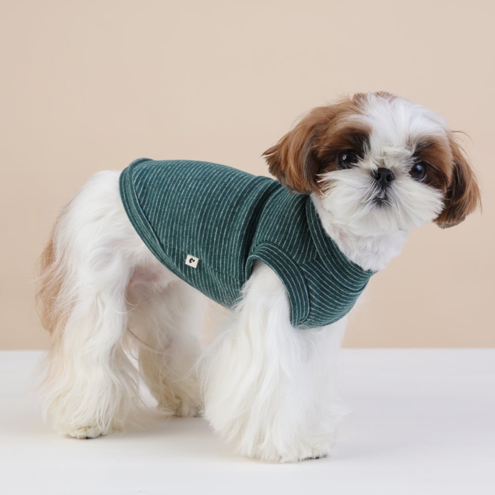 milletpets-dog-cotton-tank-top-vest-green-side-1