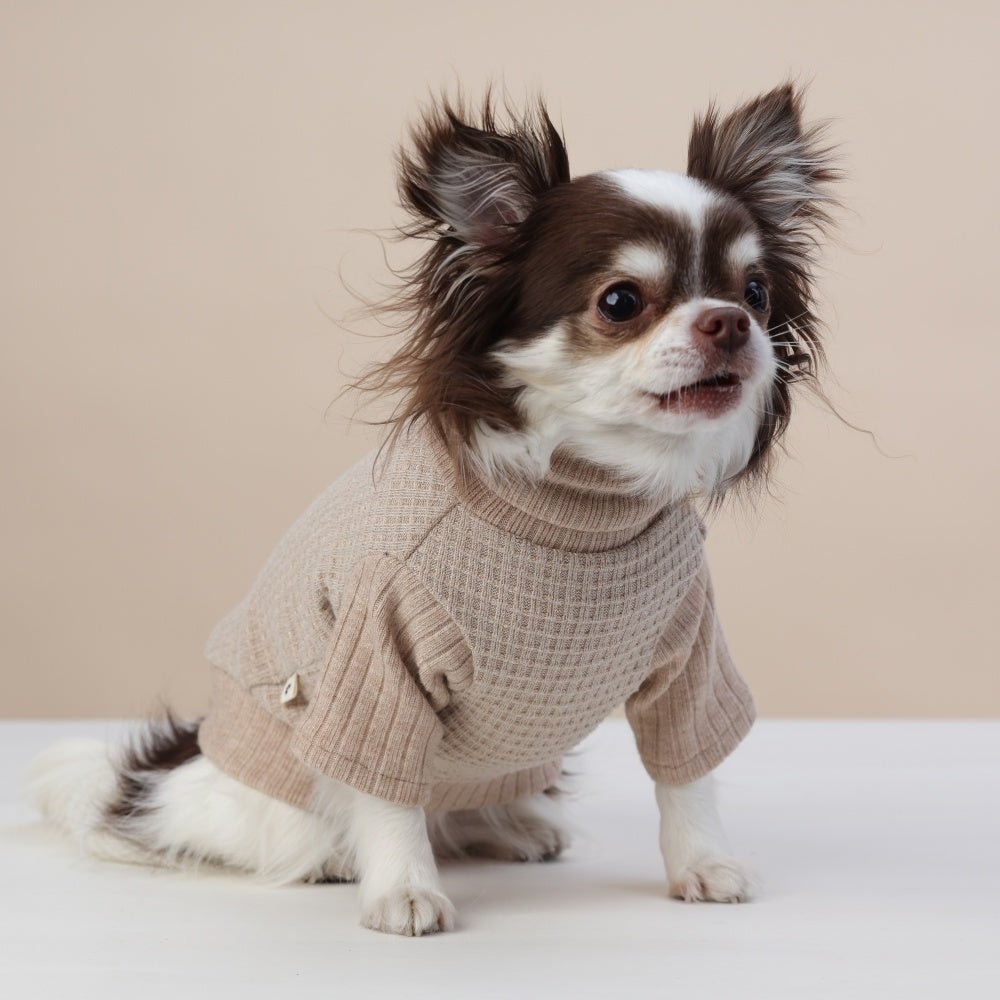 milletpets-dog-cotton-cashmere-turtleneck-sweater-khaki-front